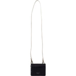 Dolce & Gabbana Blue White Caiman Leather Strap Card Holder Wallet VAS130280