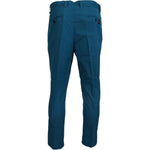 Dolce & Gabbana Blue Cotton Chinos Trousers Pants PAN74540- 44