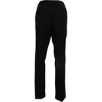 Dolce & Gabbana Black Wool Stretch Dress Formal Slim Fit Pant PAN74580- 54