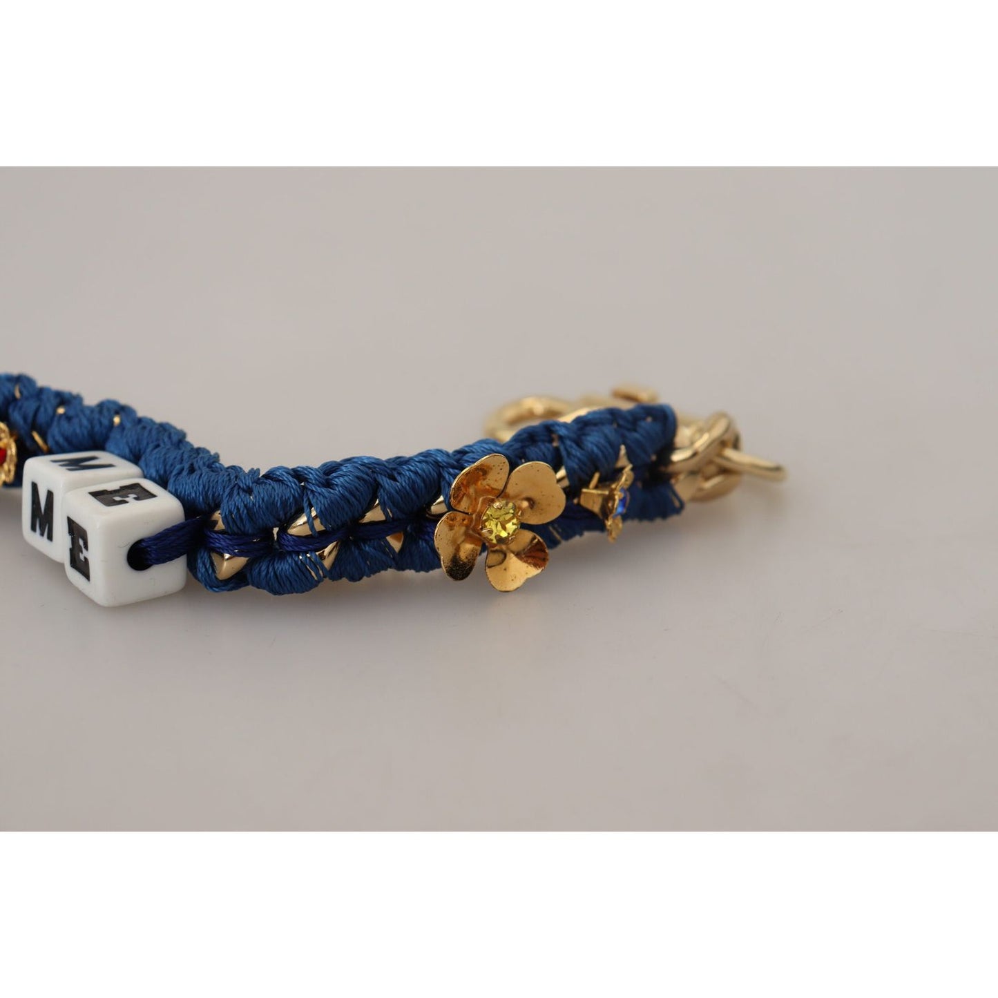 Dolce & Gabbana Multicolor Embellished Bag Shoulder Strap SMY101113