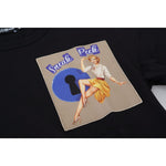 Dolce & Gabbana Black Sneak Peek Cotton Short Sleeve T-shirt TSH83668- 46