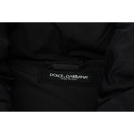 Dolce & Gabbana Black Sleeveless DG Metal Embellishment Jacket JKT3607-50