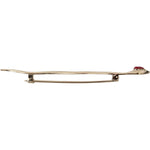 Dolce & Gabbana Silver Brass Crystal Spilla Serpente Brooch Pin SMY5059