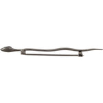 Dolce & Gabbana Silver Brass Crystal Spilla Serpente Brooch Pin SMY5062