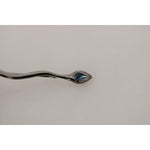 Dolce & Gabbana Silver Brass Crystal Spilla Serpente Brooch Pin SMY5062