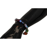 Dolce & Gabbana multicolor Silver Chain Brass Beaded Lobster Clasp Bracelet SMY101053