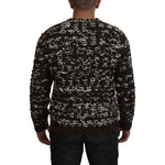 Dolce & Gabbana Brown Knitted Wool Fatto A Mano Sweater TSH83881- 44