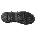 Dolce & Gabbana Black Leather Ankle Casual Boots MV5038-39