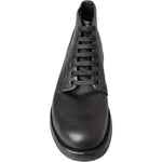 Dolce & Gabbana Black Horse Leather Perugino Boots MV5054-43.5
