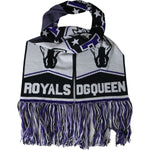 Dolce & Gabbana Multicolor Wool DG Queen Wrap Fringe Scarf MS7020