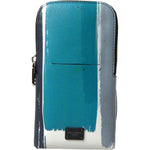 Dolce & Gabbana Blue Leather Purse Crossbody Sling Phone Bag Unisex BAG1083