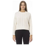 Baldinini Trend Beige Wool Women Sweater BA-23852-M