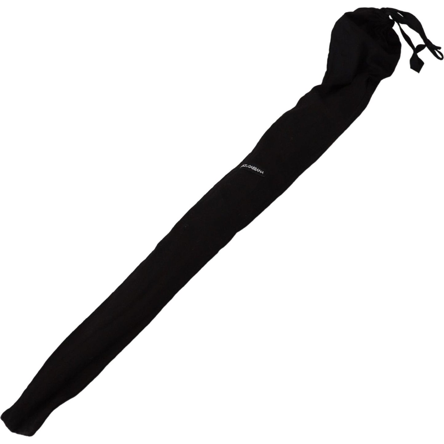 Dolce & Gabbana Brown Striped Leather Handle Collapsible Sartoria Umbrella DEC122