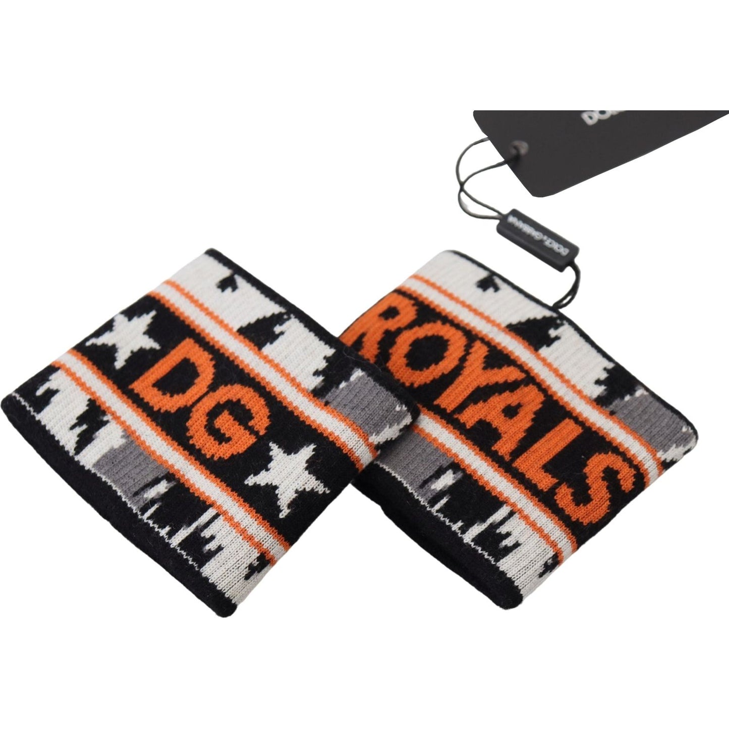 Dolce & Gabbana Orange and gray Two Piece Set DG Royal Wristband