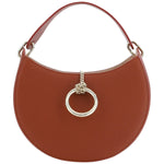 Chloé Sepia Brown Small Arlène Leather Shoulder Bag 7614027006650