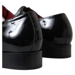 Dolce & Gabbana Black Patent Leather Formal Shoes MV5120-44