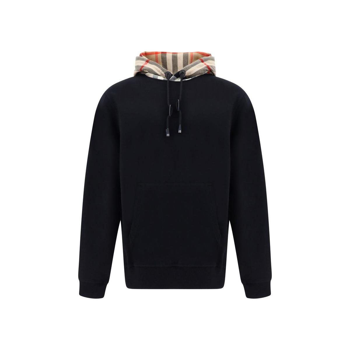 Burberry Elegant Oversize Black Samuel Hoodie 5045629351107