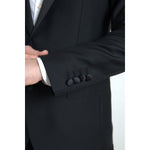 Dolce & Gabbana Black Wool Single Breasted MARTINI Blazer JKT3716-48