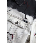Dolce & Gabbana Multicolor Cotton Collared Denim Jacket JKT3651-IT48