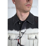 Dolce & Gabbana Multicolor Cotton Collared Denim Jacket JKT3651-IT48