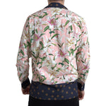 Dolce & Gabbana Cotton Polka Dot Lily Print Collared Shirt TSH84188-38