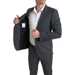 Dolce & Gabbana Gray 2 Piece Single Breasted MARTINI Suit KOS2196-54