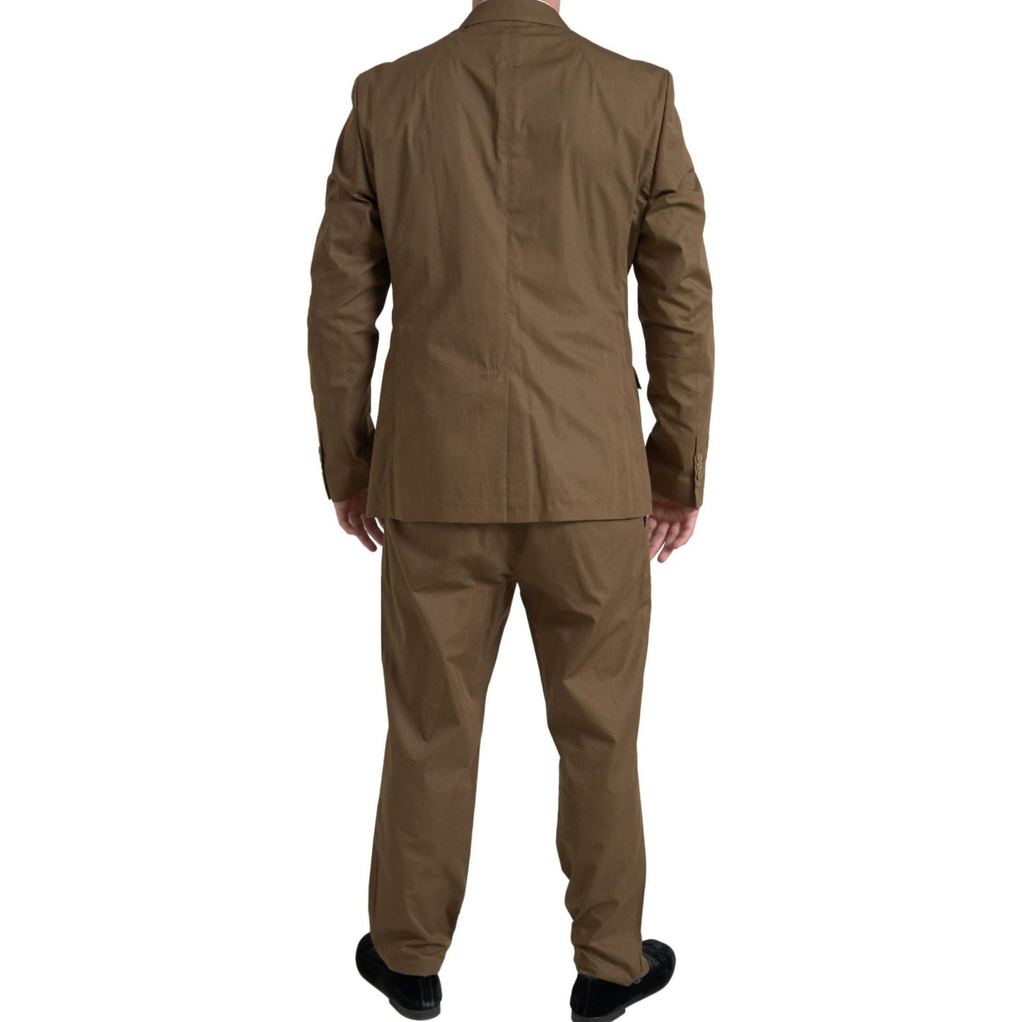 Dolce & Gabbana Brown 2 Piece Single Breasted TAORMINA Suit KOS2202-56