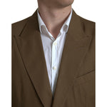 Dolce & Gabbana Brown 2 Piece Single Breasted TAORMINA Suit KOS2202-56