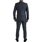 Dolce & Gabbana Blue 2 Piece Double Breasted MARTINI Suit KOS2203-48