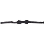 Dolce & Gabbana Black Solid Silk Adjustable Neck Papillon Bow Tie FT3805
