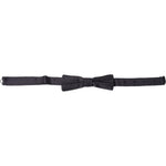 Dolce & Gabbana Blue Polka Dot Silk Adjustable Neck Men Papillon Bow Tie FT3810