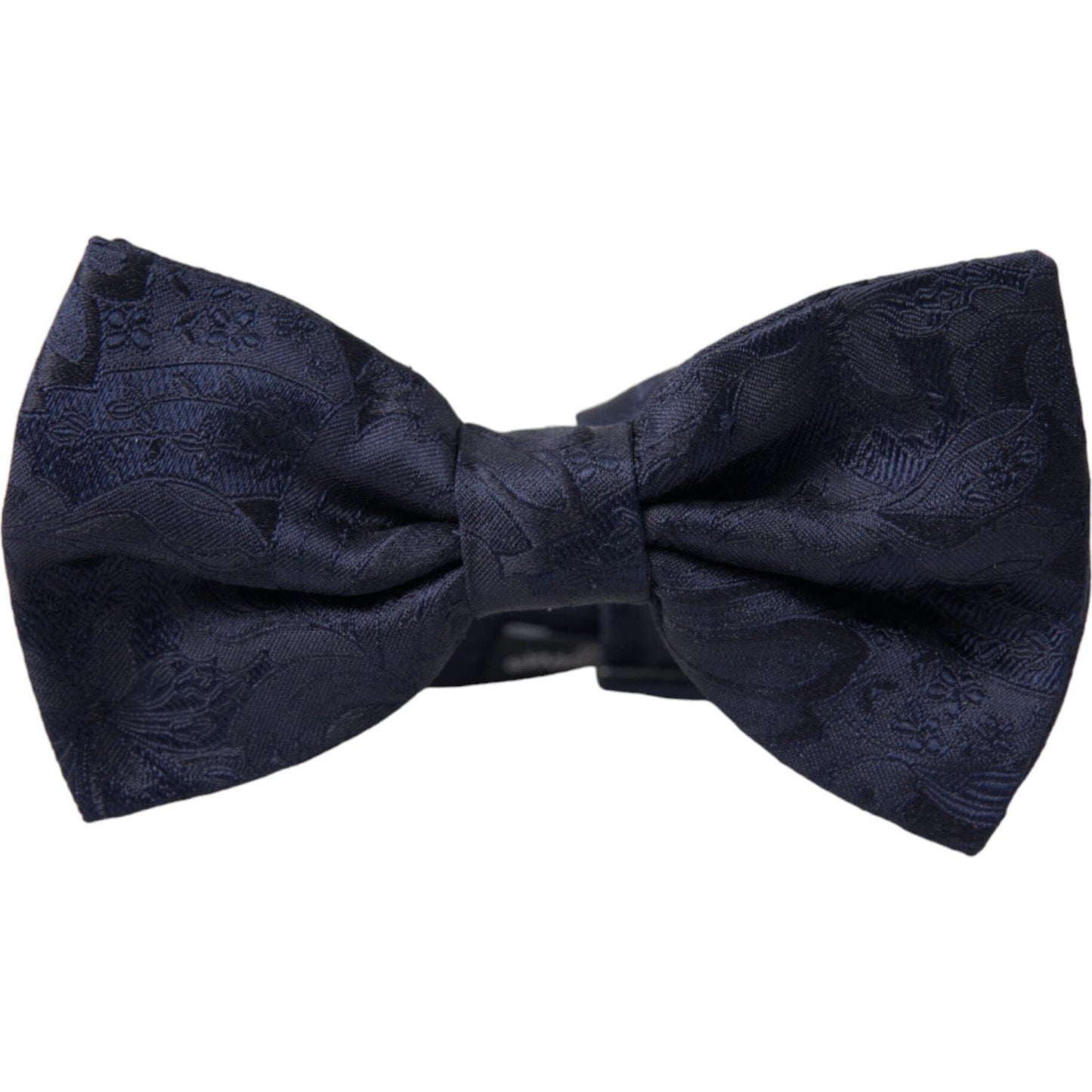 Dolce & Gabbana Blue Silk Adjustable Neck Men Papillon Bow Tie FT3818