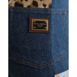 Dolce & Gabbana Multicolor Patchwork GRACE Skinny Denim Jeans PAN74927-38