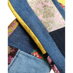 Dolce & Gabbana Multicolor Patchwork GRACE Skinny Denim Jeans PAN74927-38
