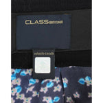 Cavalli Black wool pencil skirt SIG11633-2