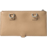 Dolce & Gabbana Beige Leather Shoulder Cardholder Shoulder Strap Wallet VAS10102
