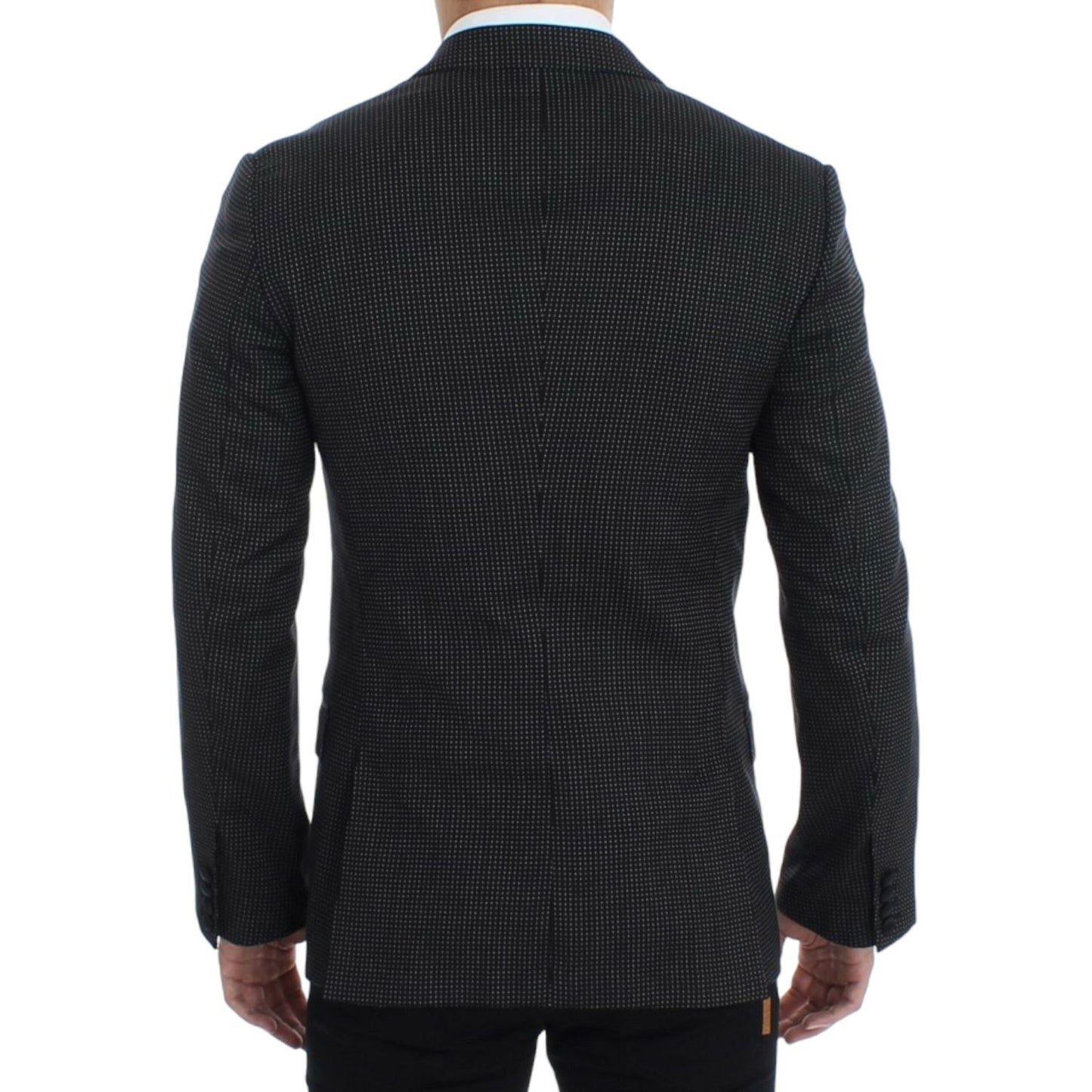 Dolce & Gabbana Black wool slim MARTINI blazer