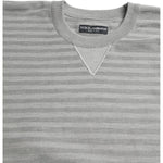 Dolce & Gabbana Gray Crewneck Pullover Silk Top Sweater SIG20531-48