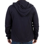 Costume National Blue hooded cotton sweater SIG10862-1