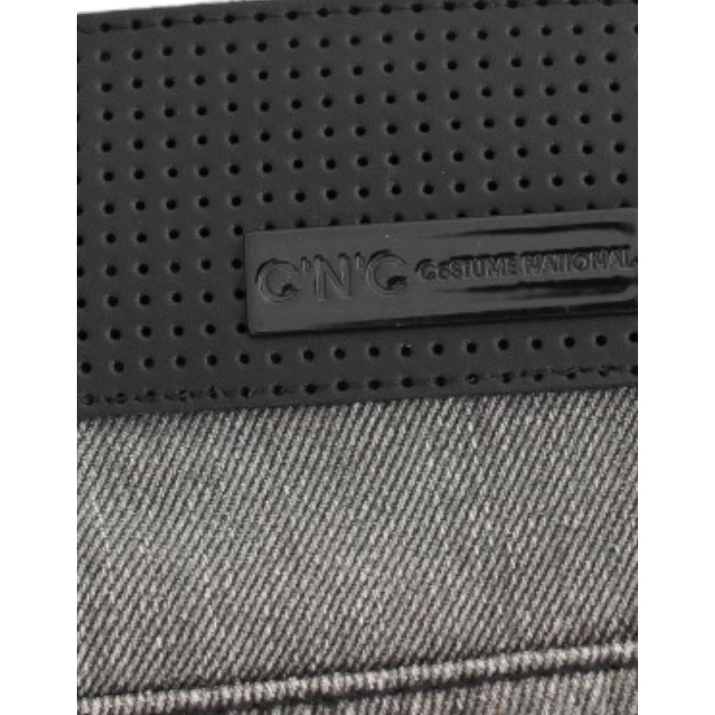 Costume National Gray straight leg jeans