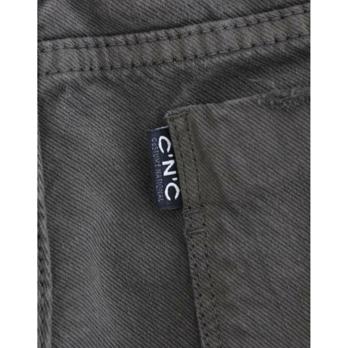 Costume National Green slim leg jeans SIG12555-1