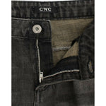 Costume National Gray distressed jeans SIG12464-1