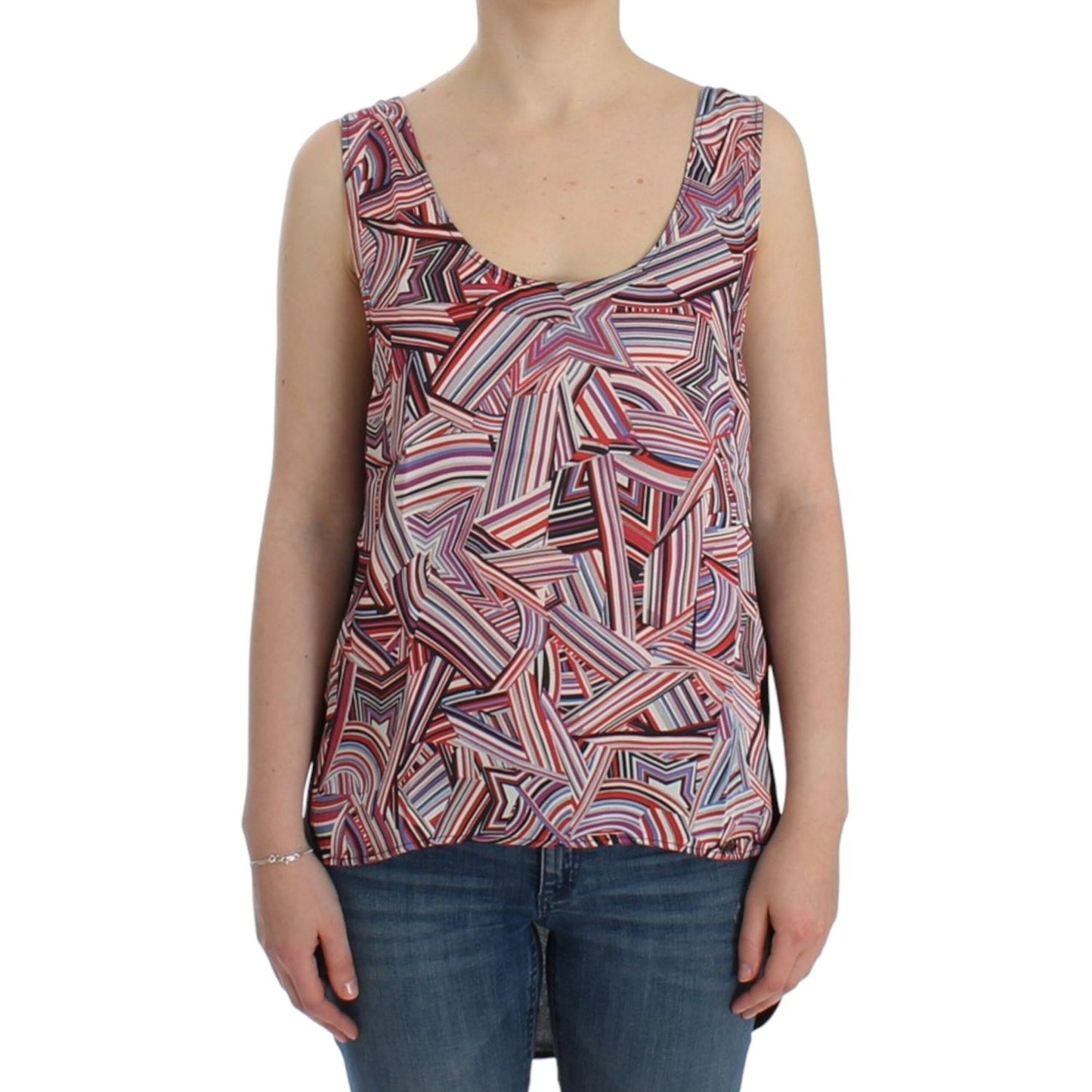 Costume National Multicolor sleeveless top SIG12535-2