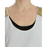 Costume National White sleeveless top SIG12533-3