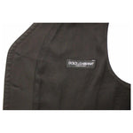 Dolce & Gabbana Black Cotton Viscose Dress Vest Blazer VES10076-4