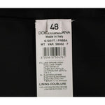Dolce & Gabbana Gray Striped Wool Logo Vest Gilet Weste GSS12033-1