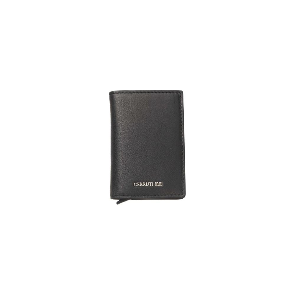 Cerruti 1881 Black Calfskin Men Wallet CE-24014