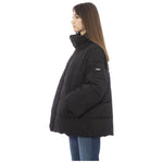 Baldinini Trend Black Polyamide Women Jacket BA-23664-3XL