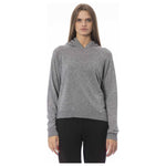Baldinini Trend Gray Viscose Women Sweater BA-23847-M