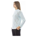 Baldinini Trend Light Blue Wool Women Sweater BA-23849-S